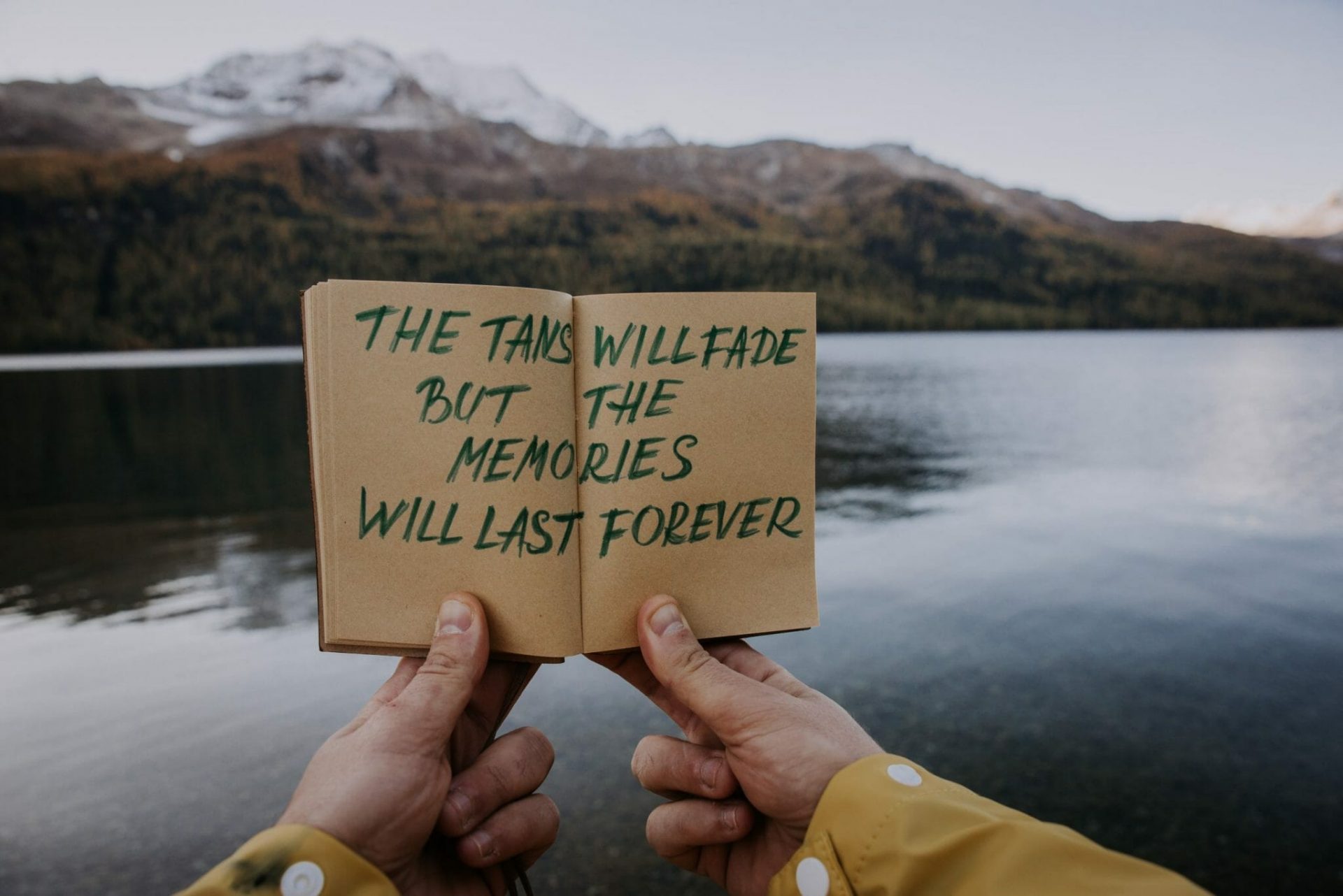 Explorer,Traveler,With,His,Diary,On,The,Lakeside