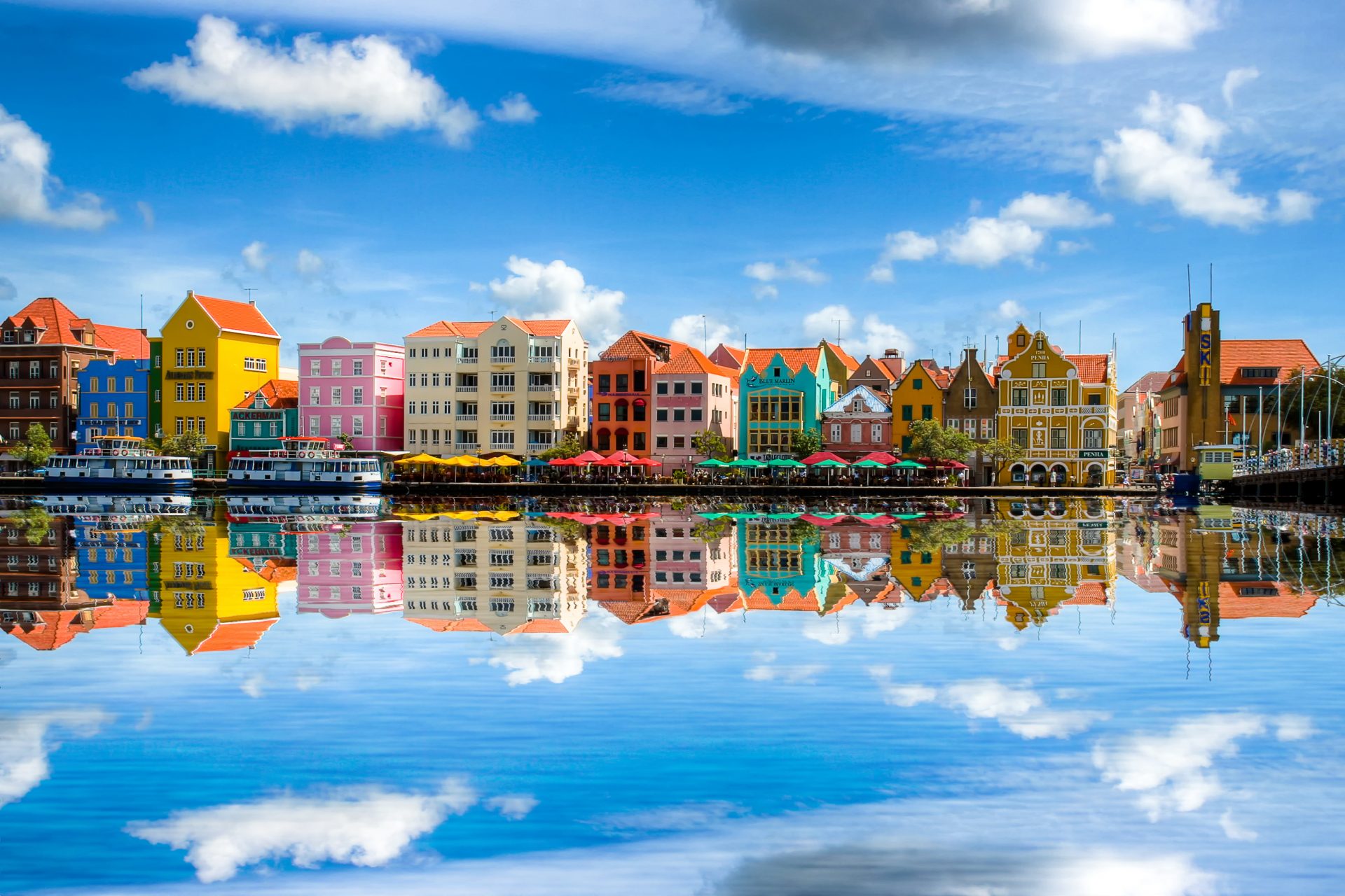 Willemstad Die Hauptstadt Von Curaçao